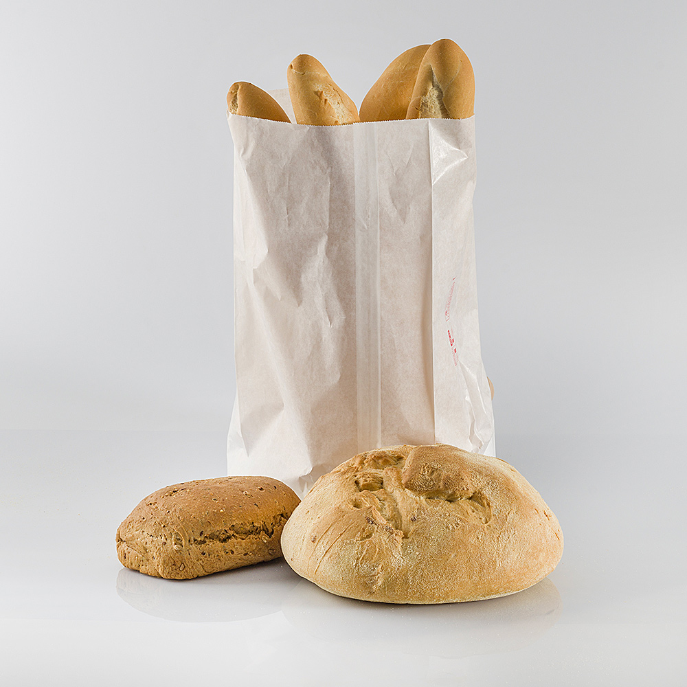 Sacchetto di pane di lino riutilizzabile Baguette sacchetto di